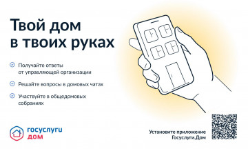 Сайт Госуслуги. Дом.